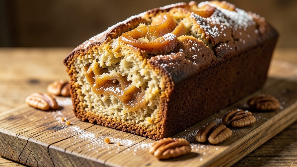 Apple Butter Quick Bread Recipe: Warm Spice Streusel Top That Caramelizes to Golden Crunch