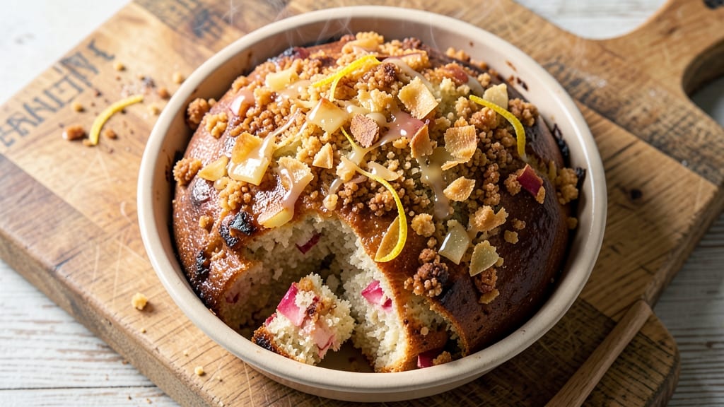 Apple Bread Recipe With Crumble Topping: Apple-Cinnamon Streusel That Caramelizes to Gold