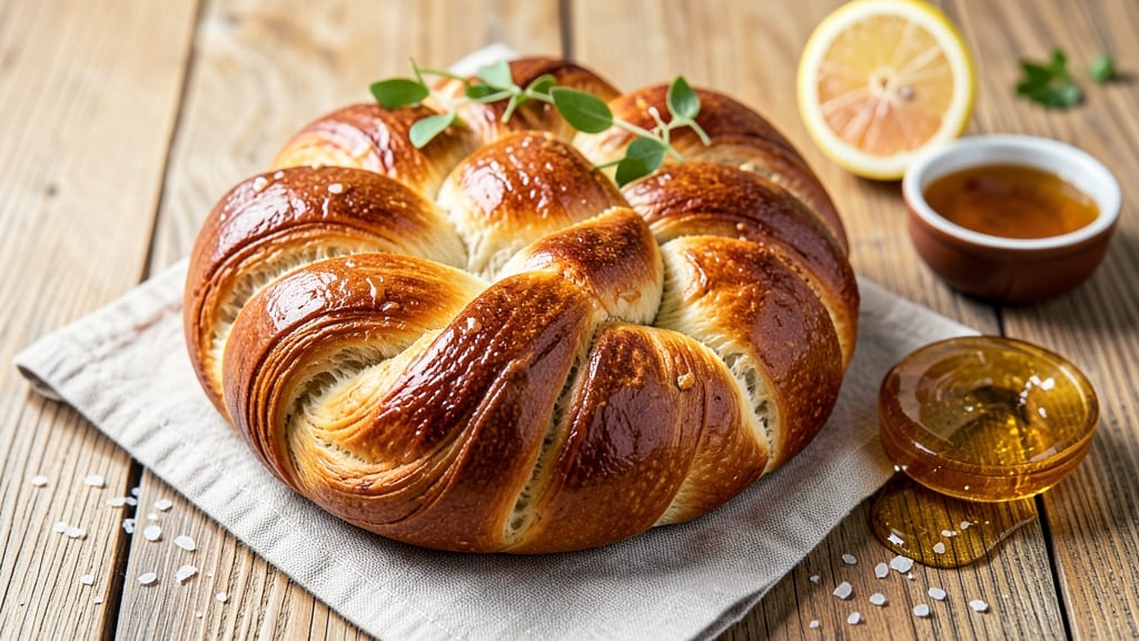 Authentic Jewish Challah Bread Recipe: Braided Beauty With Egg Wash Shine