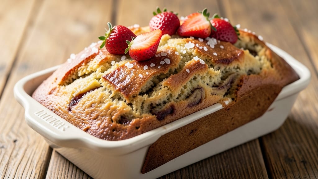 Baby Strawberry Banana Bread Recipe: Sweet-Tart Swirls and Moist Crumb Magic