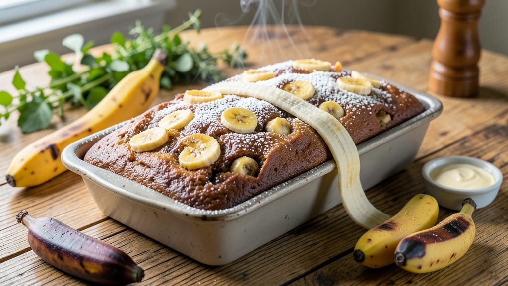 Authentic Starbucks Banana Bread Recipe: Moist Crumb with Walnut-Flecked Swirls