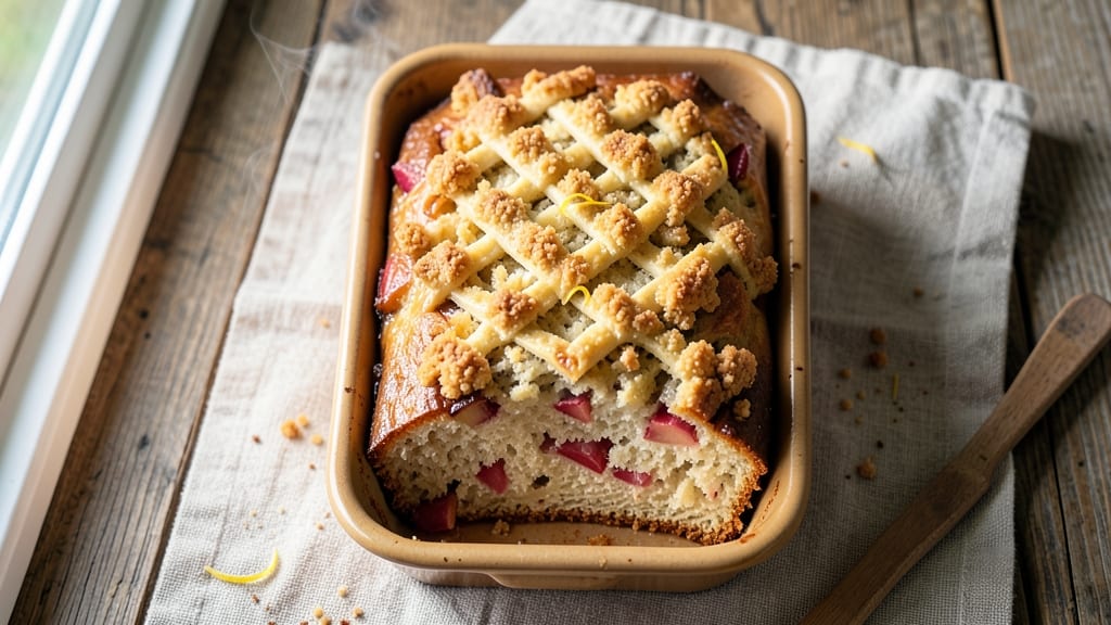 Apple Bread With Crumb Topping Recipe: Vanilla-Infused Streusel That Melts Into Warm Spice