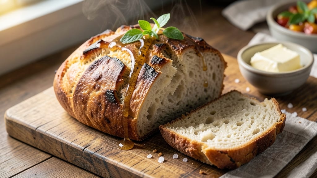 Amish Bread Recipe for Beginners: Foolproof Crusty Loaf With Minimal Effort