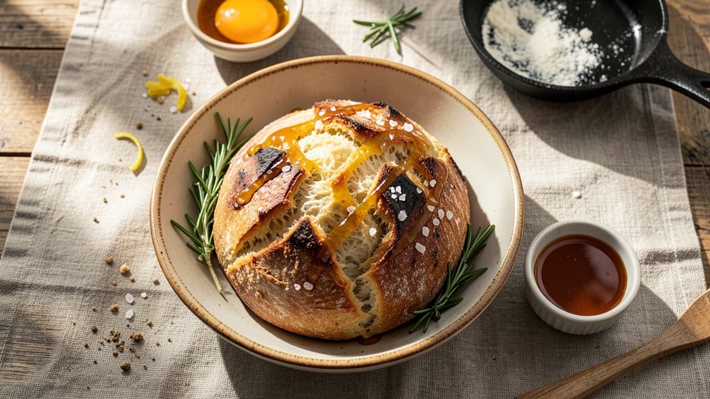 Artisan Style Bread Recipe: Golden Crust With Honeyed Sweetness Inside