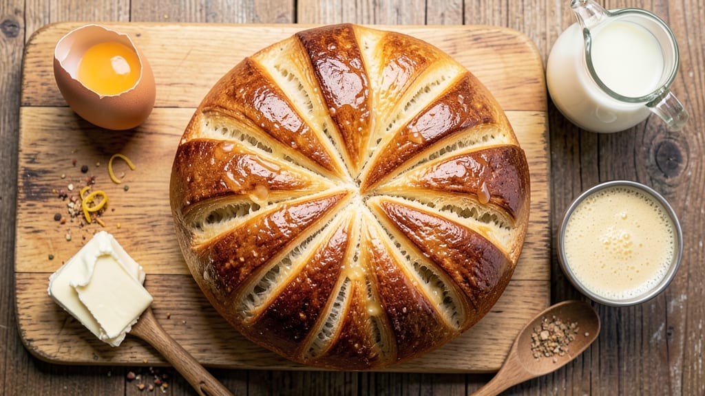 8 Plait Bread Recipe: Braided Beauty With Buttery Crust and Soft Center
