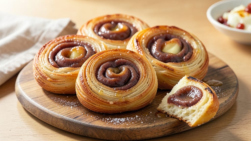 Anpan Bread Recipe: Sweet Red Bean Filling in Crusty Layers