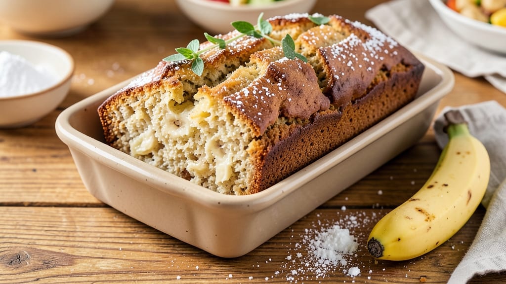Aunty Sandys Banana Bread Recipe: Warm Spice Streusel Top With Moist Crumb Inside