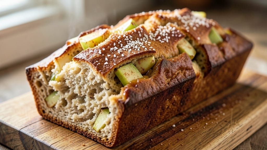 Apple Bread Recipe No Milk: Caramelized Apple Streusel Swirls Without Dairy