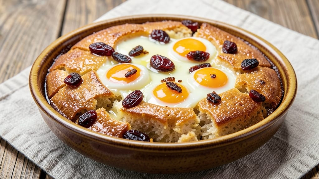 Antiguan Bread Pudding Recipe: Rum-Infused Spice and Raisin Harmony