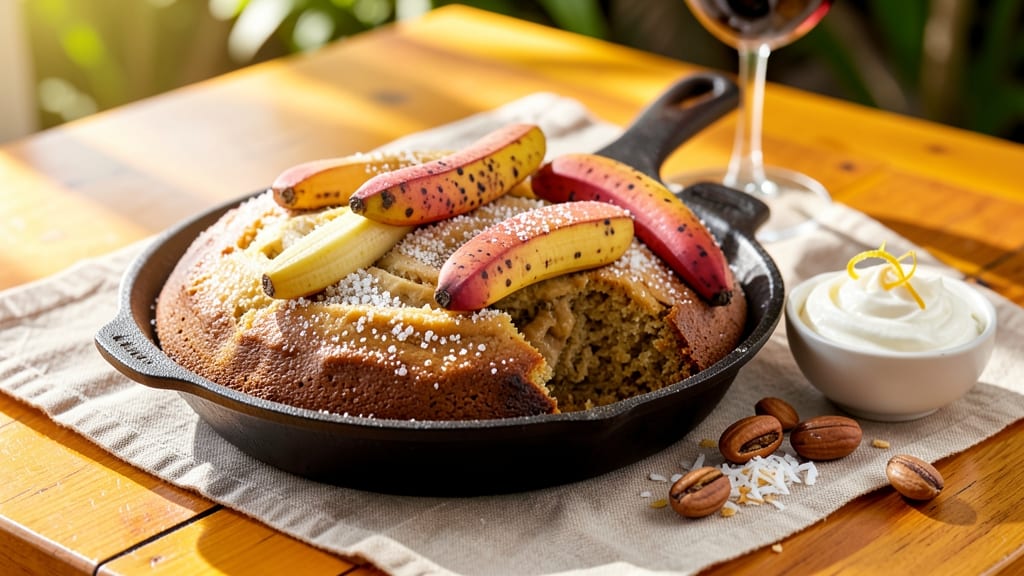 Aunt Sandy's Banana Bread Recipe: Maui-Inspired Tropical Twist with Coconut Swirls