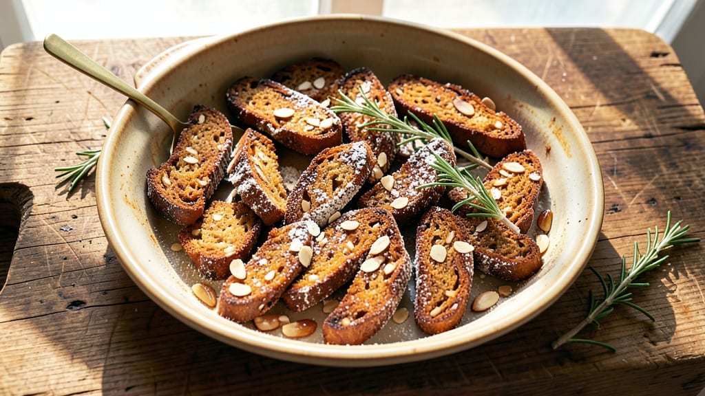 Almond Bread Biscotti Recipe: Crunchy Twice-Baked Almond Delight