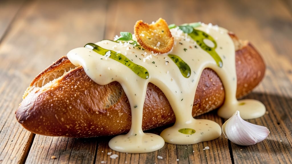 Alfredo Bread Recipe: Garlic-Butter Twist on Classic Garlic Bread