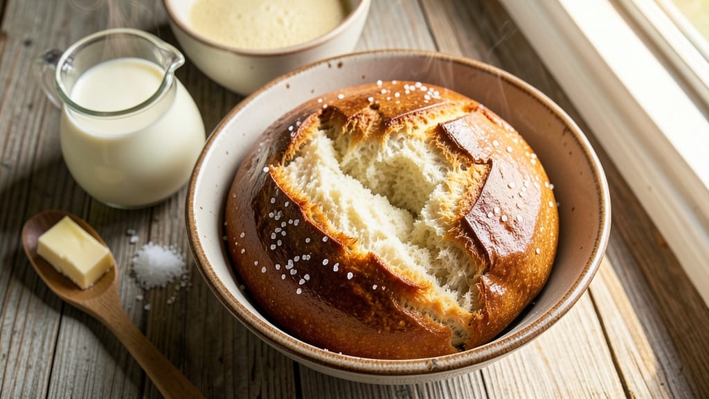 Amish Milk Bread Recipe With Yeast: Golden Pillowy Softness in One Rise