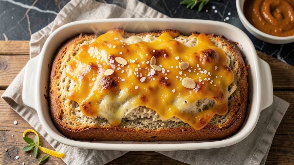 Almond Flour Cheese Bread Recipe: Nutty Crust With Gooey Melty Center