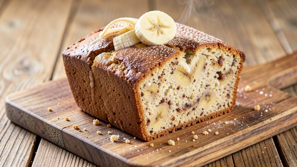 Atkins Banana Bread Recipe: Low-Carb Moistness with Walnut Crunch