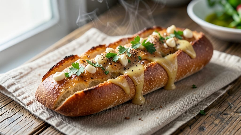 Awesome Garlic Bread Recipe: Buttery Knife-Sharp Crust in 10 Minutes