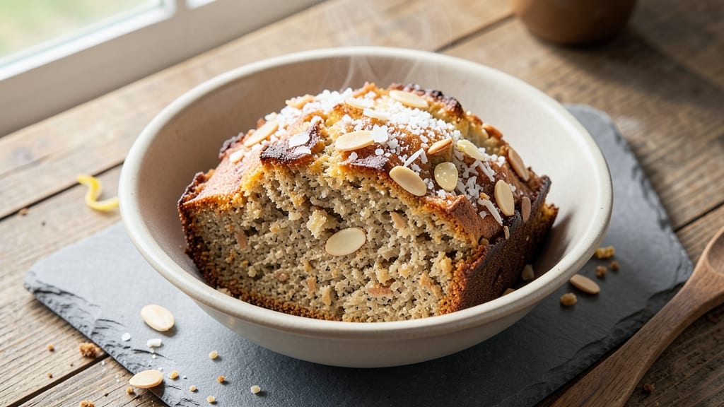 Almond Coconut Bread Recipe: Nutty-Tropical Swirls With Crusty Crown