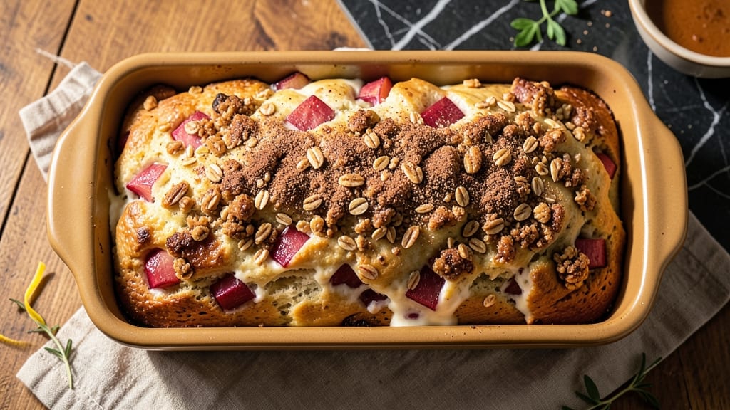 Apple Bread With Yogurt Recipe: Moist Crumb With Warm Spice Streusel Twist