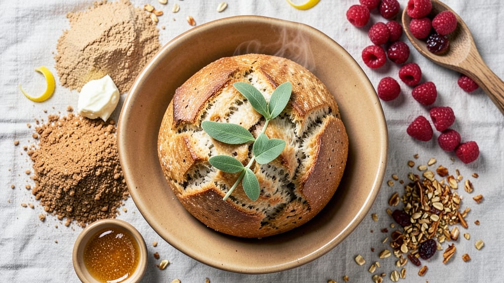 Adelle Davis' Classic Bread Recipe: Warm Spice-Infused Loaves With Golden Crust