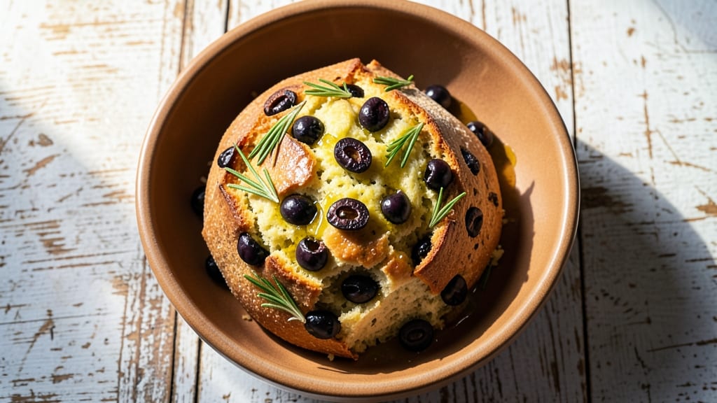 Acme Olive Bread Recipe: Mediterranean Herb Crust With Savory Swirls