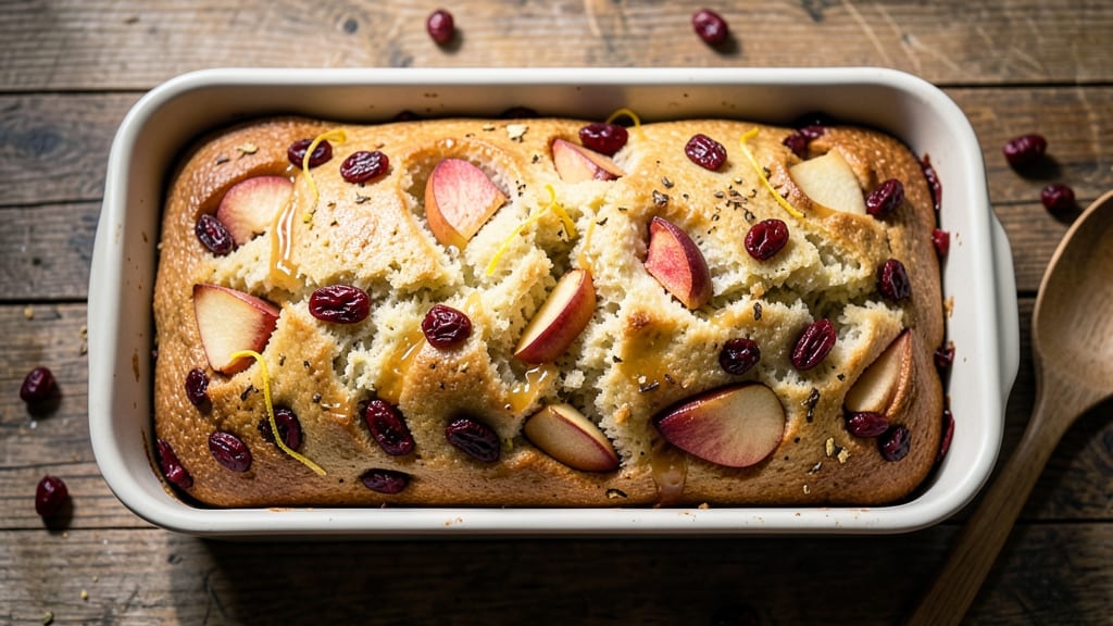 Apple Cranberry Bread Recipe With Dried Cranberries: Tart-Sweet Swirls and Buttery Crust Magic
