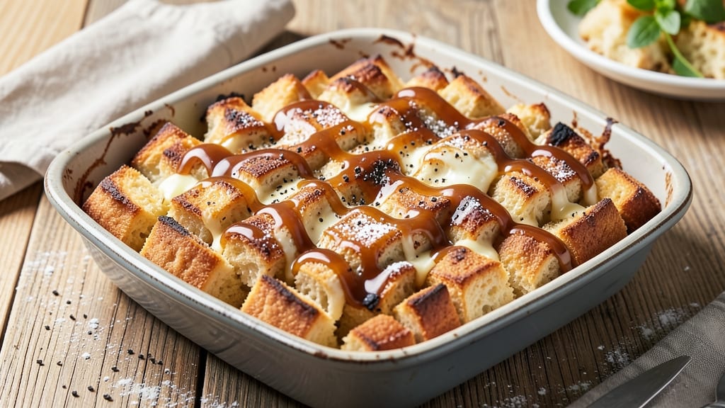 B Smith's Bread Pudding Recipe: Vanilla Custard and Toasted Brioche Magic