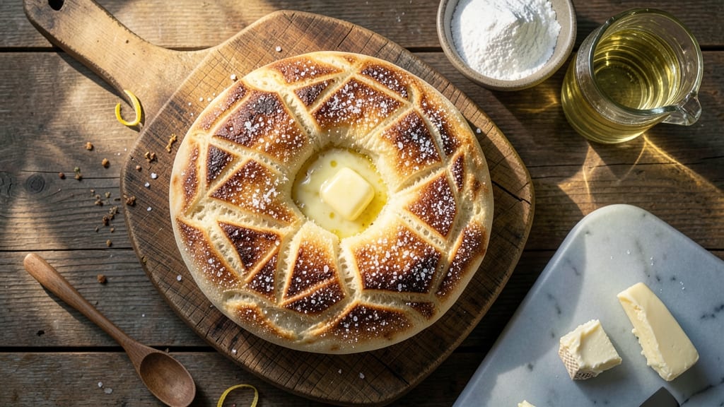 Azerbaijan Bread Recipe: Flaky Layers and Savory Herbs in One Bake