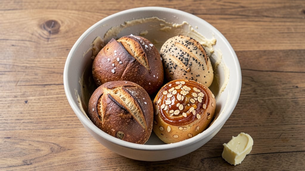 Artistic Bread Recipe: Visually Stunning Loaves With Edible Gold Leaf